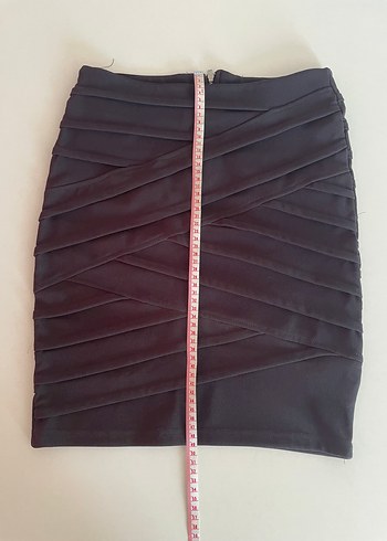 Koton Koton Kadın Pilili Midi Kahverengi Etek