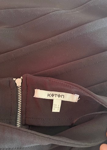 Koton Kadın Pilili Midi Kahverengi Etek - Görsel 5