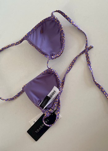 Trendyolmilla Renkli mor bikini - Görsel 8