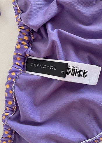 Trendyolmilla Renkli mor bikini - Görsel 9