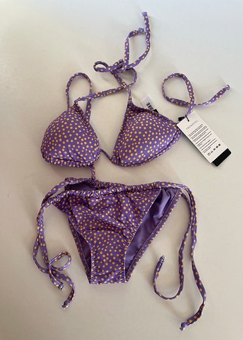 Trendyolmilla Renkli mor bikini - Görsel 2