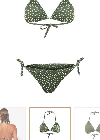 Trendyolmilla Renkli mor bikini - Görsel 12