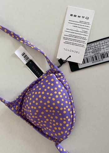 Trendyolmilla Renkli mor bikini - Görsel 5