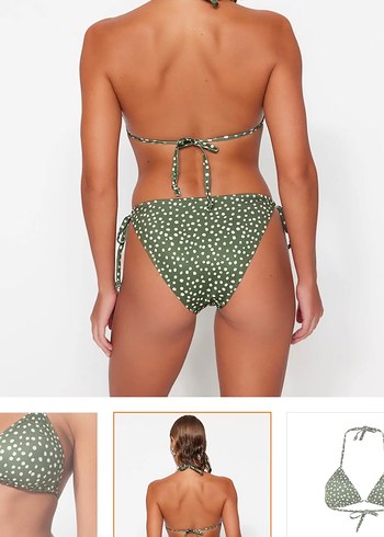 Trendyolmilla Renkli mor bikini - Görsel 11
