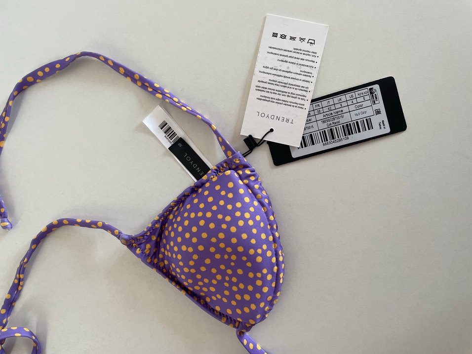 Trendyolmilla Renkli mor bikini - Görsel 5