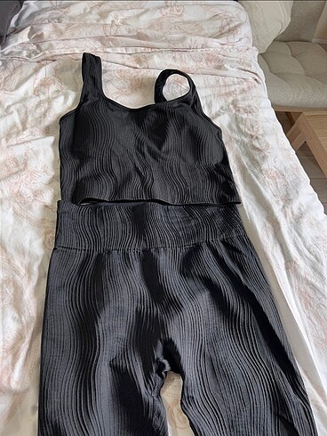 s Beden siyah Renk H&M spor takımı siyah