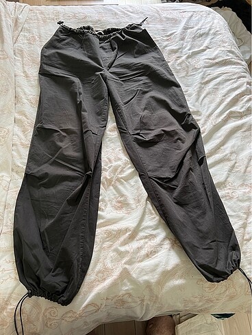 Gri paraşüt pantolon xxs