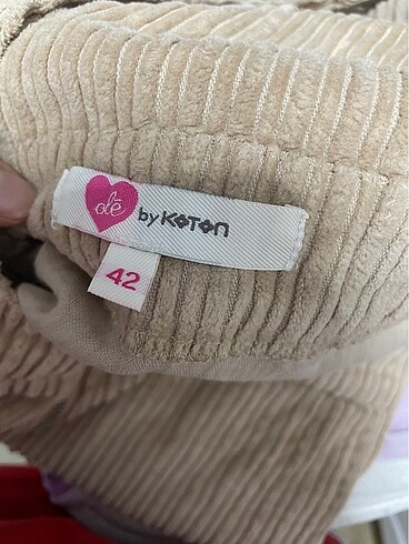 42 Beden camel Renk Elbise