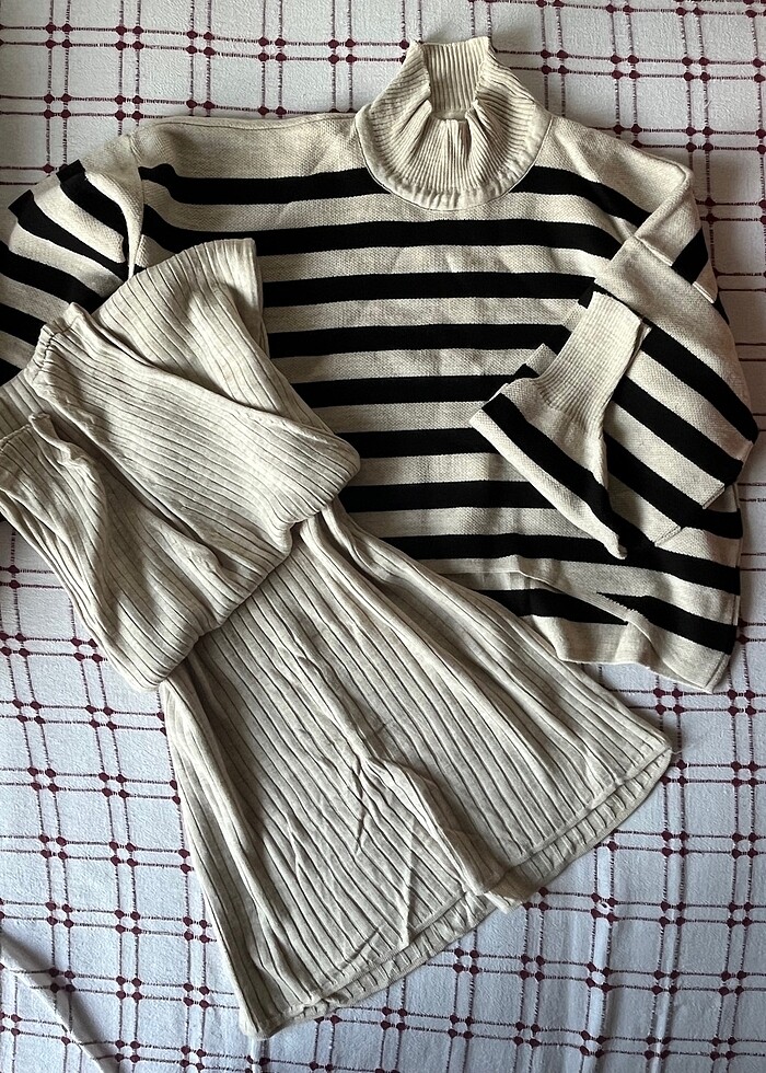 Kazak elbise ikili takım - Görsel 2