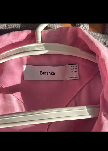 Pembe Düğmeli Kadın Blazer Ceket - Görsel 2