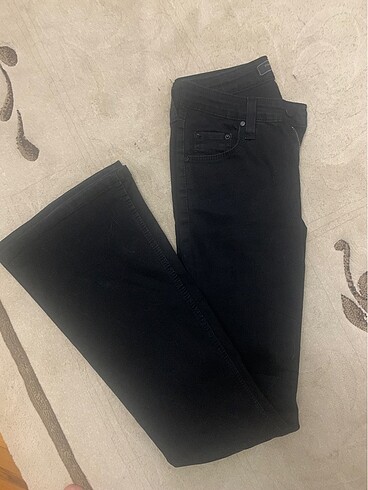 Paulmark siyah flare jean