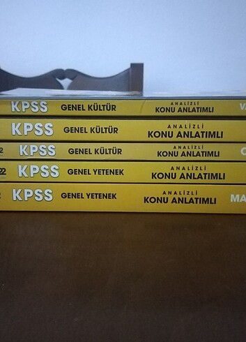 KPSS 5'li konu anlatım seti 
