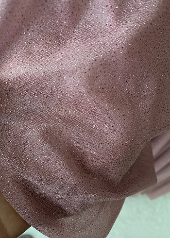 Pembe Uzun Kollu Vintage Bohem Elbise - Görsel 4