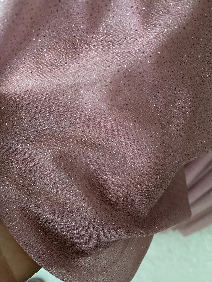 Pembe Uzun Kollu Vintage Bohem Elbise - Görsel 4