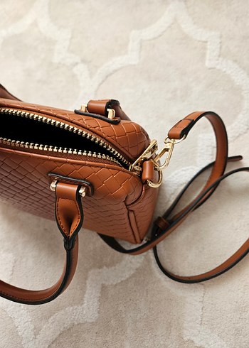 taba askılı çanta - Görsel 5