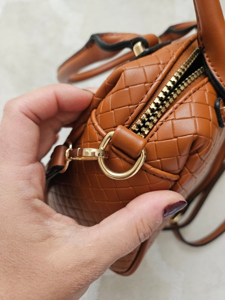 taba askılı çanta - Görsel 4