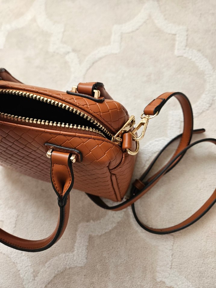 taba askılı çanta - Görsel 5