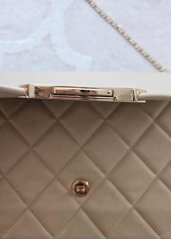 Chanel Bej Deri Chanel Çanta