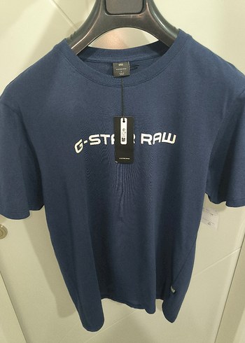 G-star Raw Erkek Lacivert Denim Tisort
