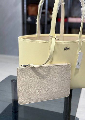 Lacoste Lacoste sari Deri Kadın Çanta