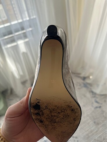 38 Beden gri Renk Stiletto