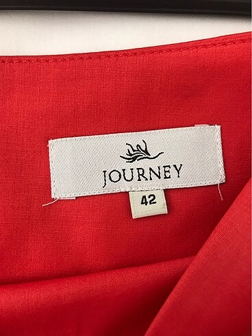 42 Beden kırmızı Renk Journey etek