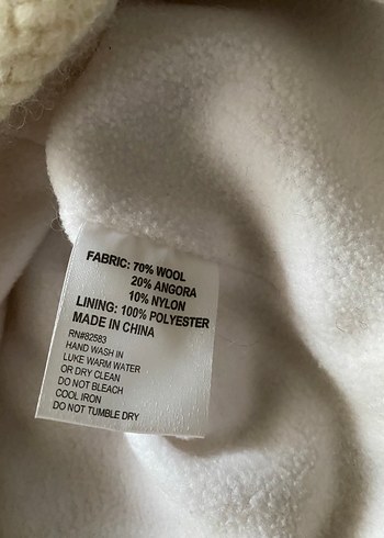 Örgü Kadın Bere - Beyaz, Bohem Tarz - Görsel 5