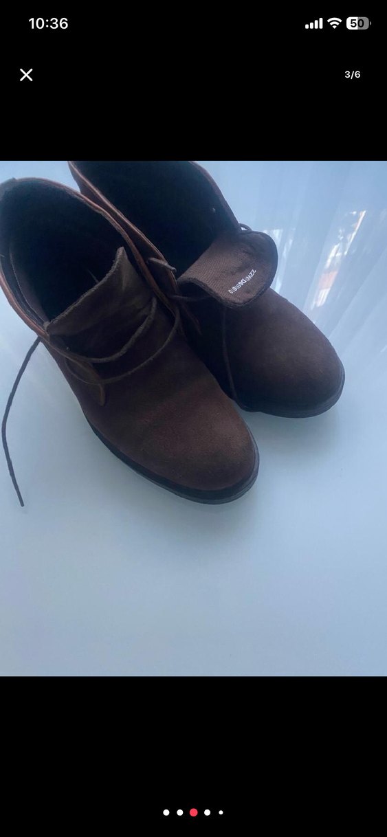 Kahverengi Süet Erkek Bot - Görsel 5