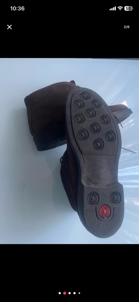 Kahverengi Süet Erkek Bot - Görsel 2