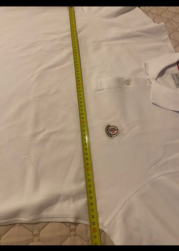 Erkek Beyaz Düğmeli Polo Tişört - Görsel 5