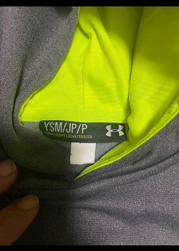 Erkek Gri Kapüşonlu Sweatshirt kız ve erek - Görsel 5