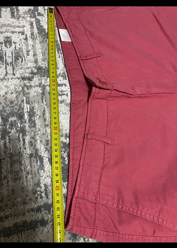 Erkek NAR ÇİÇEGİ RENGİMini Fit Şort - Görsel 4