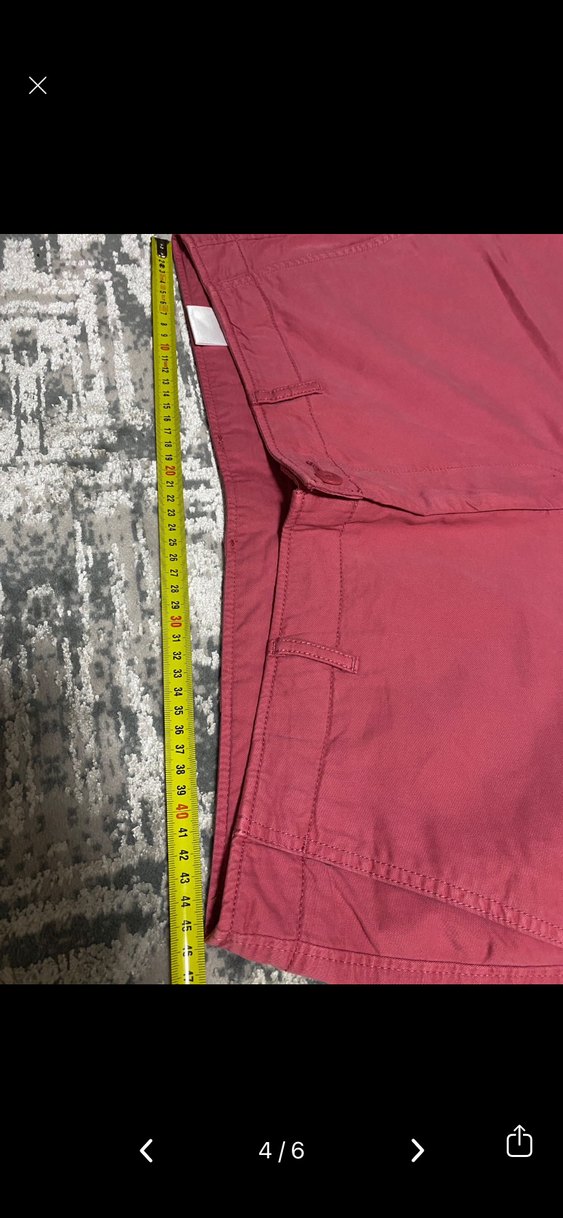 Erkek NAR ÇİÇEGİ RENGİMini Fit Şort - Görsel 4