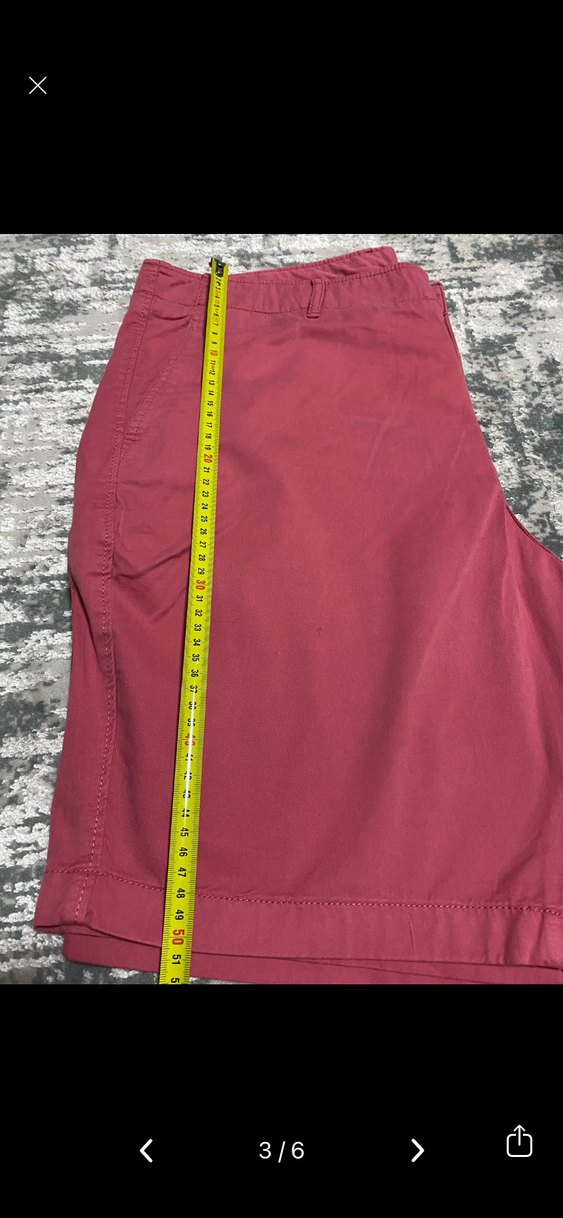 Erkek NAR ÇİÇEGİ RENGİMini Fit Şort - Görsel 3