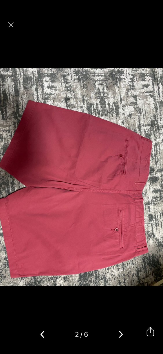 Erkek NAR ÇİÇEGİ RENGİMini Fit Şort - Görsel 2