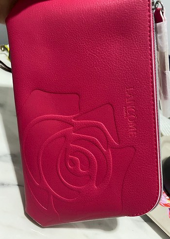 LANCOME PARİSTEN GELDİ SIFIRDIR PembeKadın Makyaj Çantası - Görsel 3