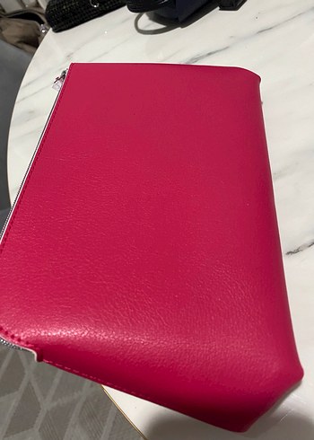 LANCOME PARİSTEN GELDİ SIFIRDIR PembeKadın Makyaj Çantası - Görsel 2