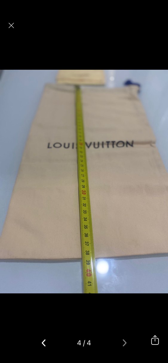 Bej Louis Vuitton ayakkabı veÇantası - Görsel 4