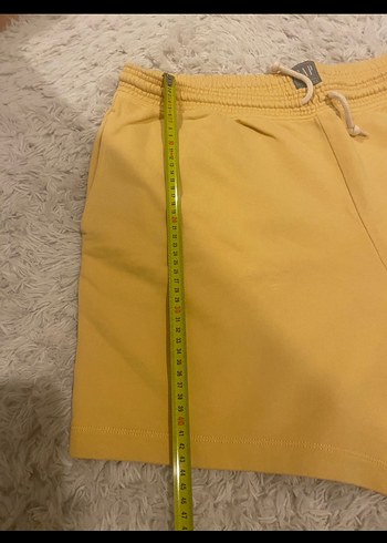 Sarı Mini Şort yurt dışından gelme - Görsel 7