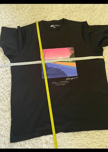 Siyah Baskılı Oversize Erkek Tişörtyurtdışından gelme - Görsel 3