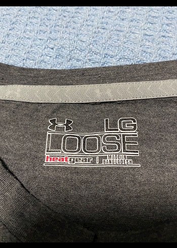 Gri Under Armour Baskılı Erkek Tişört - Görsel 5