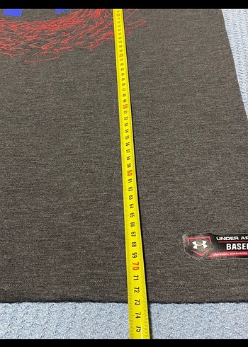 Gri Under Armour Baskılı Erkek Tişört - Görsel 6
