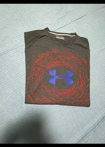 Gri Under Armour Baskılı Erkek Tişört - Görsel 3