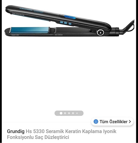 Grundig Hs 5330 Seramik Keratin Kaplama