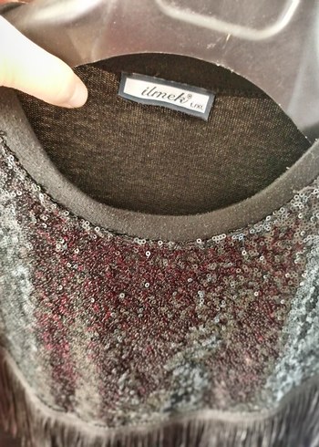 Siyah Uzun Kollu Gotik Elbise - Görsel 3