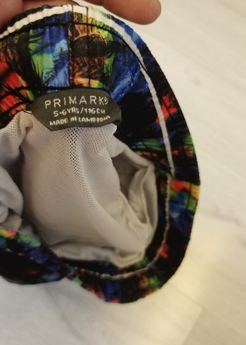 Renkli Tie-Dye Pliseli Erkek Mini Mayo - Görsel 6