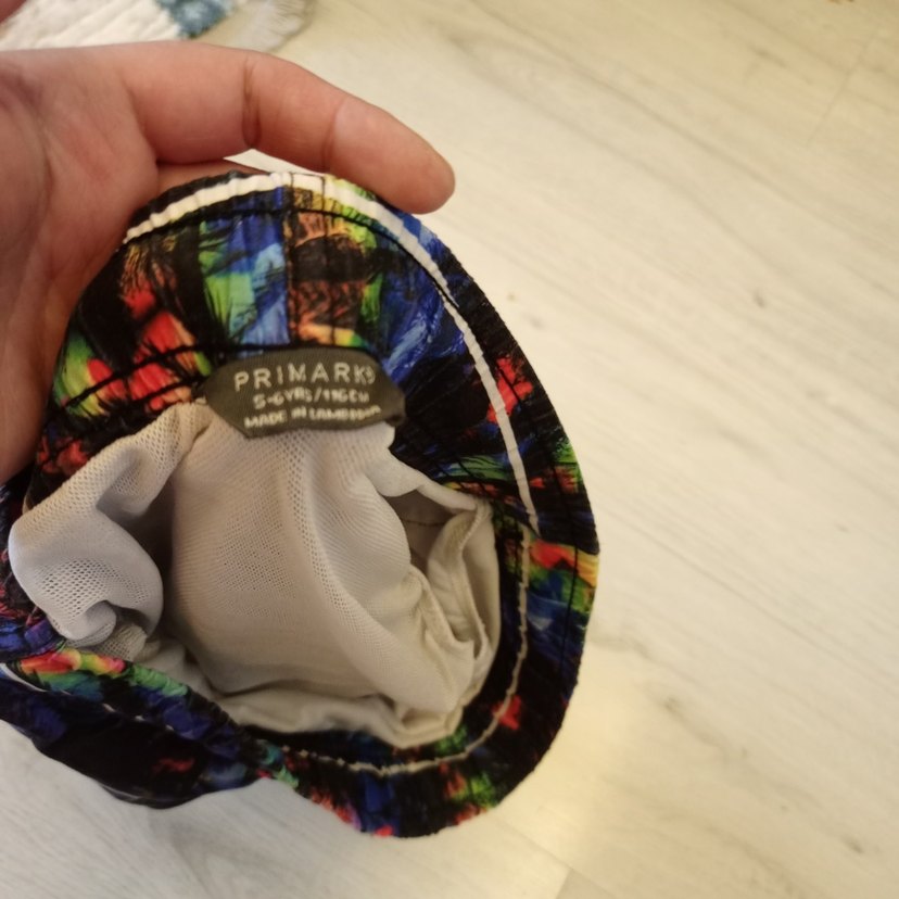 Renkli Tie-Dye Pliseli Erkek Mini Mayo - Görsel 5