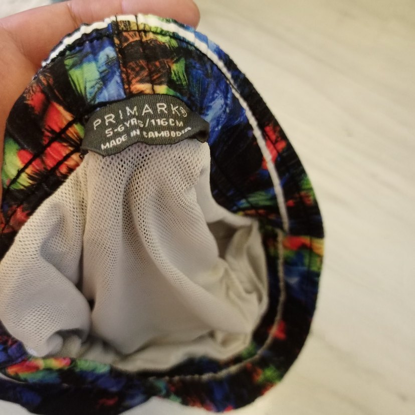 Renkli Tie-Dye Pliseli Erkek Mini Mayo - Görsel 4