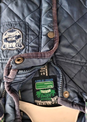 Erkek Çocuk Lacivert Düğmeli Ceket - Görsel 4