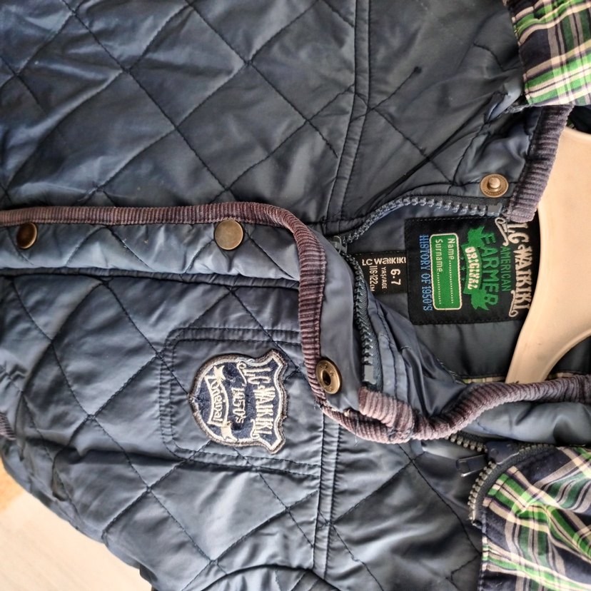 Erkek Çocuk Lacivert Düğmeli Ceket - Görsel 3